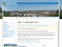 Tablet Screenshot of muhen.ch